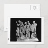 The Burghers of Calais, 1889 Briefkaart (Voorkant / Achterkant)