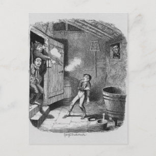 The Burglary from The Adventures of Oliver Briefkaart