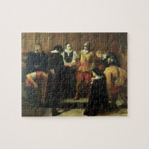 The Burial of Charles I (1600-49) in St. George's Legpuzzel