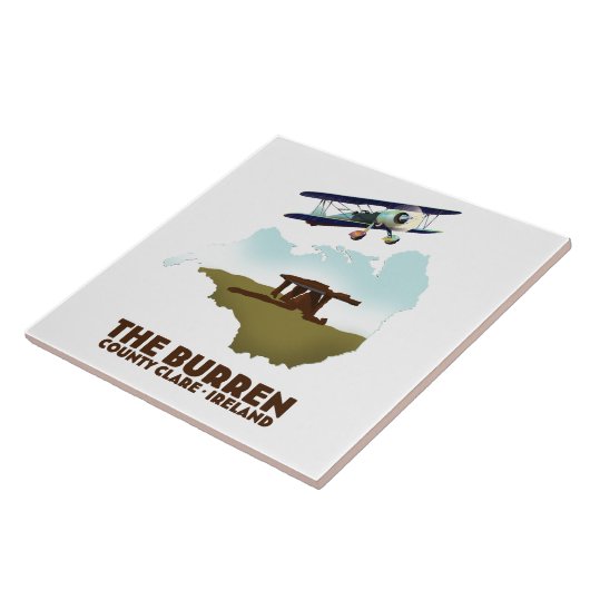 The Burren County Clare Ireland Tegeltje (Zijkant)