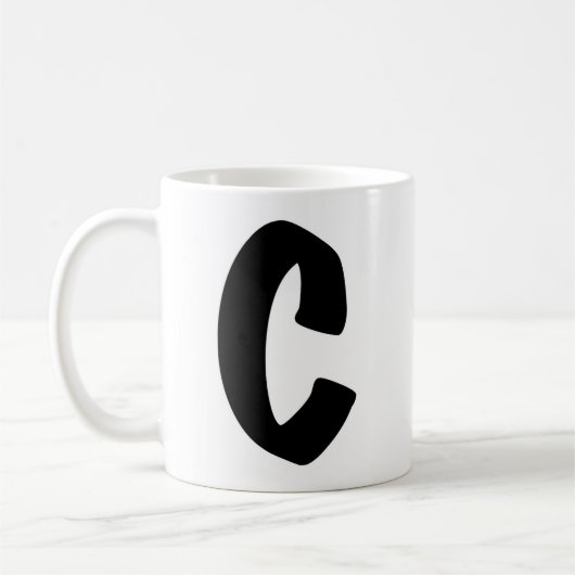 The "C" mug (Gauche)
