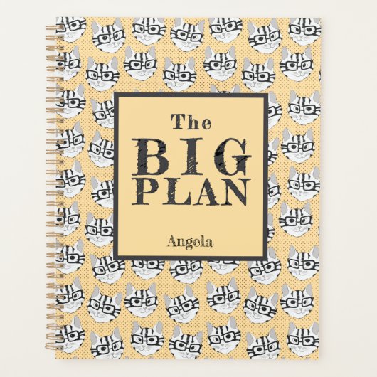 The Cadstudios The Big Plan Beige Planner (Voorkant)