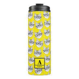 The Cadstudios Yellow Thermosbeker