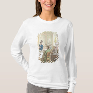 The Cafe de Commerce, uit "Tableau de Paris" T-shirt