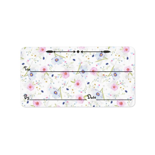 Thé/Café/Etc. Canard Étiquette (Devant)