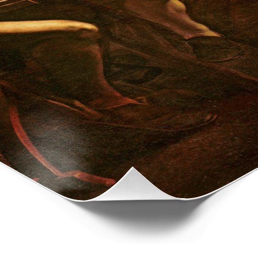 The Calling of St. Matthew, c.1598-1601 Perfect Poster (Hoek)