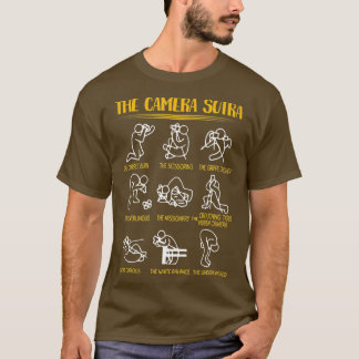 The Camera Sutra Funny Photographer Gift T-shirt