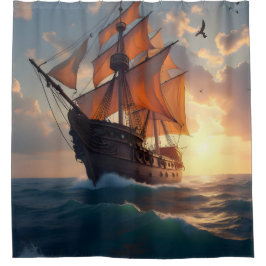 The Captain's Pride - Douchegordijn