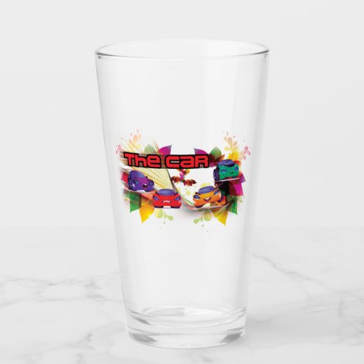 The Car Drinkware Glas (Voorkant)