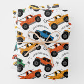 The Car series - Kids wrapping paper (In situ)