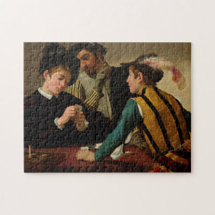 The Cardsharps, 1595, van Caravaggio Legpuzzel