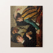 The Cardsharps, 1595, van Caravaggio Legpuzzel (Verticaal)