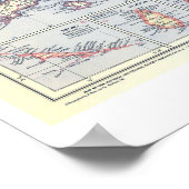 " The Caribbean: 1947 and countries MAP ... Poster (Hoek)