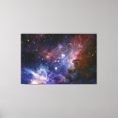 The Carina Nebula Eta Carina Nebula NGC 3372 Canvas Afdruk (Voorkant)