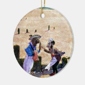 The Carpenter and the Walrus - Alice in Wonderland Keramisch Ornament (Links)