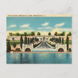The Cascades, Meridian Hill Park, Washington D.C. Briefkaart