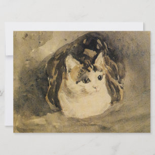 The Cat (door Gwen John) Kaart