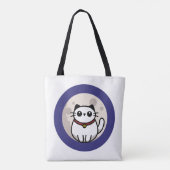 The Cat on The Moon Bag Draagtas (Achterkant)