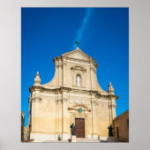 🏰The Cathedral of Gozo Poster (Voorkant)