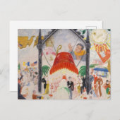 The Cathedrals of Fifth Avenue, 1931 Briefkaart (Voorkant / Achterkant)