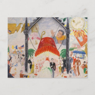 The Cathedrals of Fifth Avenue, 1931 Briefkaart