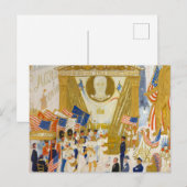 The Cathedrals of Wall Street, 1939 Briefkaart (Voorkant / Achterkant)