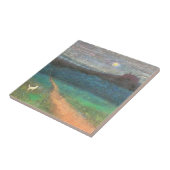 The Cat's Midnight Journey Tegeltje (Zijkant)