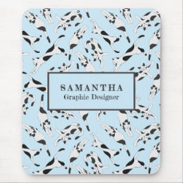 The Cats of cadstudios My Planner Baby Blue Muismat