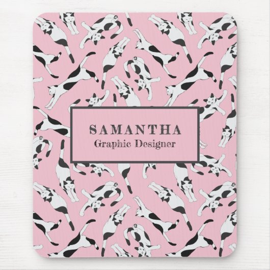 The Cats of cadstudios My Planner Rose Muismat (Voorkant)