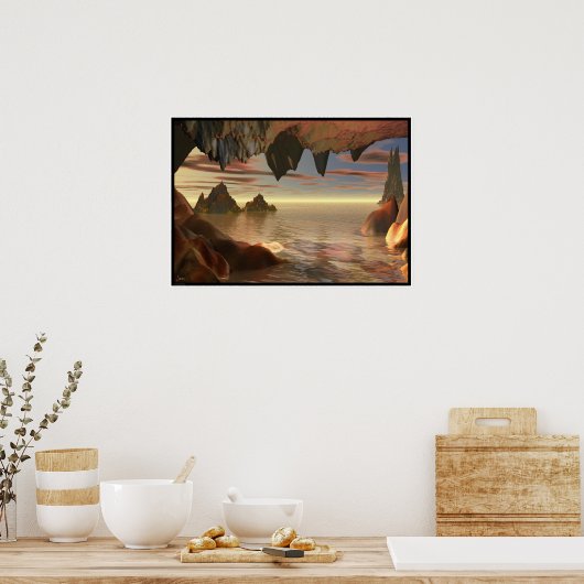 The Cave Poster (Keuken)