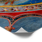 The Ceiling of the Sala Bologna, Celestial Map Poster (Hoek)