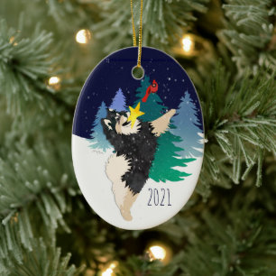 The Celestial Fins Lapphund 2021 Ornament