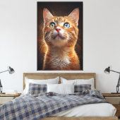 The Celestial Gaze Canvas Afdruk (Insitu (Slaapkamer))