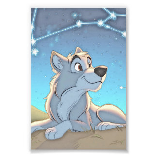 The Celestial Watcher beroemd gemaakt door Grey Wo Foto Afdruk