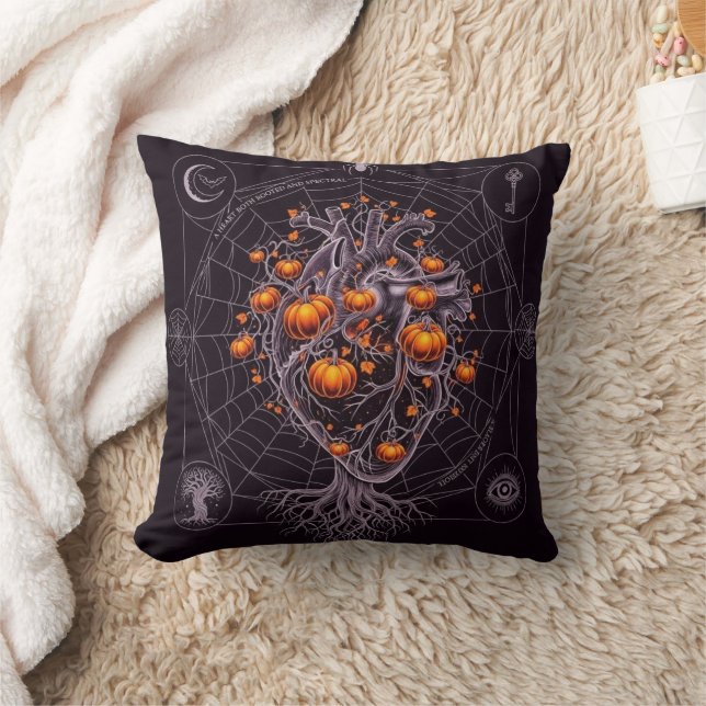 The Celestial Weaver Halloween Throw Pillow  Kussen (Deken)