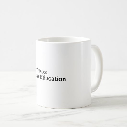 The Center for Creative Education Mug (Devant droit)