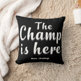  The Champ is Here Fantasy Football & Sports  Kussen