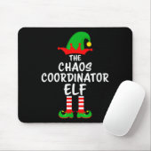The Chaos Coordinator Elf Matching Family Christma Muismat (Met muis)