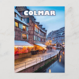 The Charm of the Colmar Christmas market Briefkaart