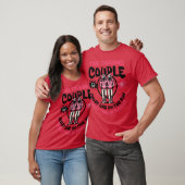the chasing couple ghosts the runner and the pursu t-shirt (Unisex)