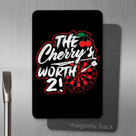 The Cherry's Worth 2 - Dart Fan Magneet