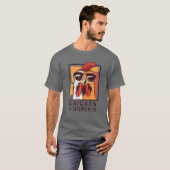 The Chicken Bird Whisperer, Funny Rooster, Lover F T-shirt (Voorkant volledig)