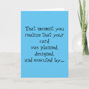 The Chicken Card 1.0 Kaart