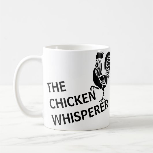 The Chicken Whisperer Chicken Farm House Mug (Gauche)