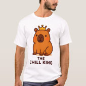 The Chill King Men's Basic T-Shirt (Voorkant)