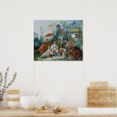 The Chinese Garden, c.1742 Poster (Keuken)