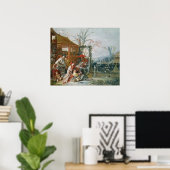 The Chinese Hunt, c.1742 Poster (Thuiskantoor)