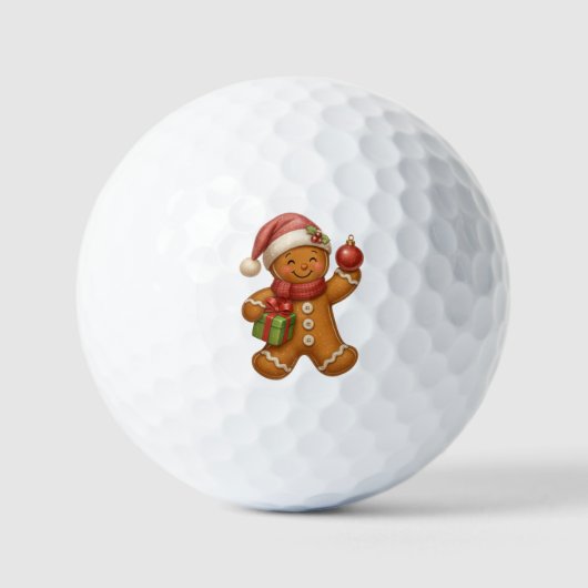 The Christmas Ball! Gingerbread Golfballen (Voorkant)