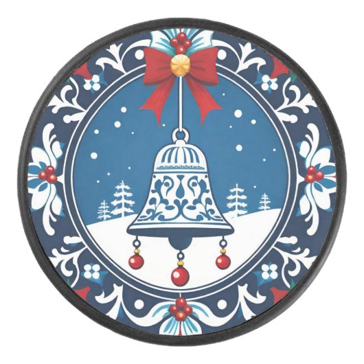 The Christmas Bell Hockey Puck (Voorkant)