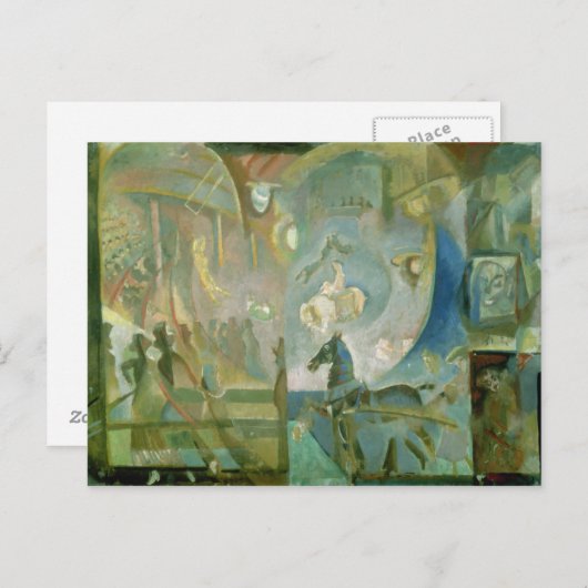 The Circus, c.1910 Briefkaart (Voorkant / Achterkant)